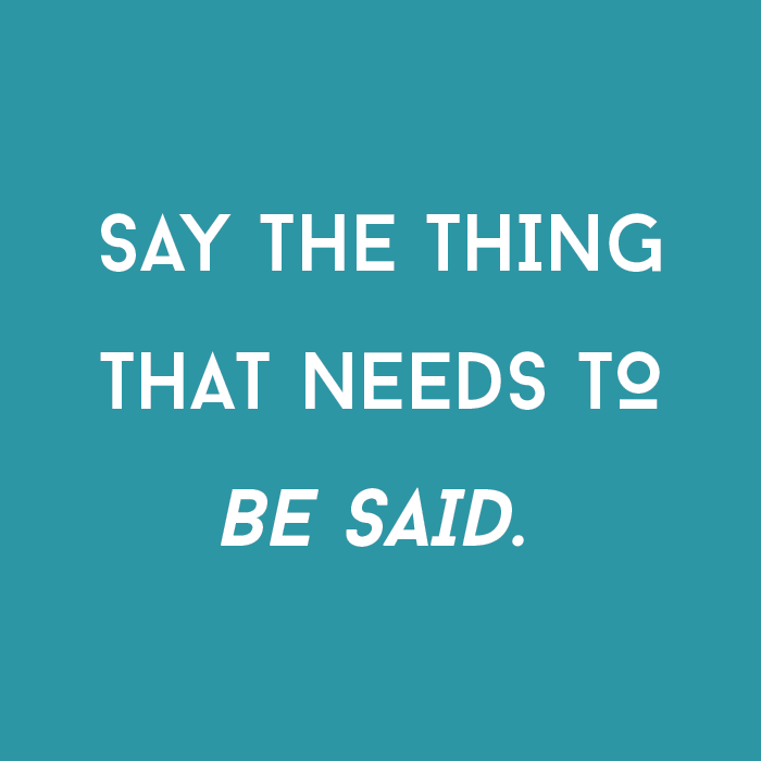said